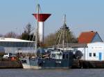 Die Frett am 20.03.2014 im Fischereihafen von Bremerhaven.
