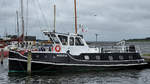 Das Boot  Neeltje  im Hafen von Aalborg Anfang Juni 2018.