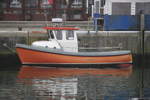 Am 23.03.2019 lag das Namenlose Boot in Warnemünde.