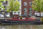 Schlepper RIXDORF am 04.05.2020 in Lübeck, Untertrave.