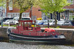 Schlepper RIXDORF am 04.05.2020 in Lübeck, Untertrave.