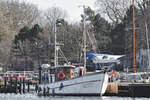 ex BUR 7  COLUMBUS  (Burgstaaken / Fehmarn) am 27.03.2022 in Heiligenhafen