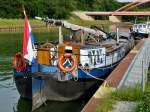 Freizeitboot Gerada. Dieses Schmuckstck liegt hier in Bergeshvede am 30.05.2009