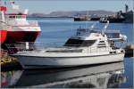 Die 1987 gebaute ELDING II wird von Reykjavik aus zum whale watching mit max. 38 Passagieren eingesetzt. Sie ist 15,34 m lang und ist 4,42 m breit. Heimathafen ist Hafnarfjrdur. Hier liegt sie am 19.09.2012 in Reykjavik.