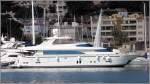 Diese Motoryacht liegt mit einigen anderen im Hafen von Port d'Andratx.
25.02.2013