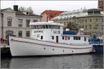 Die ANDROMEDA, ein zur Yacht umgebautes Fischerboot, liegt am 21.05.2013 in Kalmar.