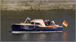 Die schöne RAPSODY am 23.03.2016 auf der Weser Höhe Bremen-Vegesack.