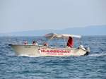 TAXI Glasboat der Paragvaj-Line am Weg in den Hafen von Opatija; 130426