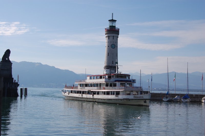 Und das war unser Schiff, die  Schwaben , mit genau 56m Lnge und Platz fr 900 Personen.