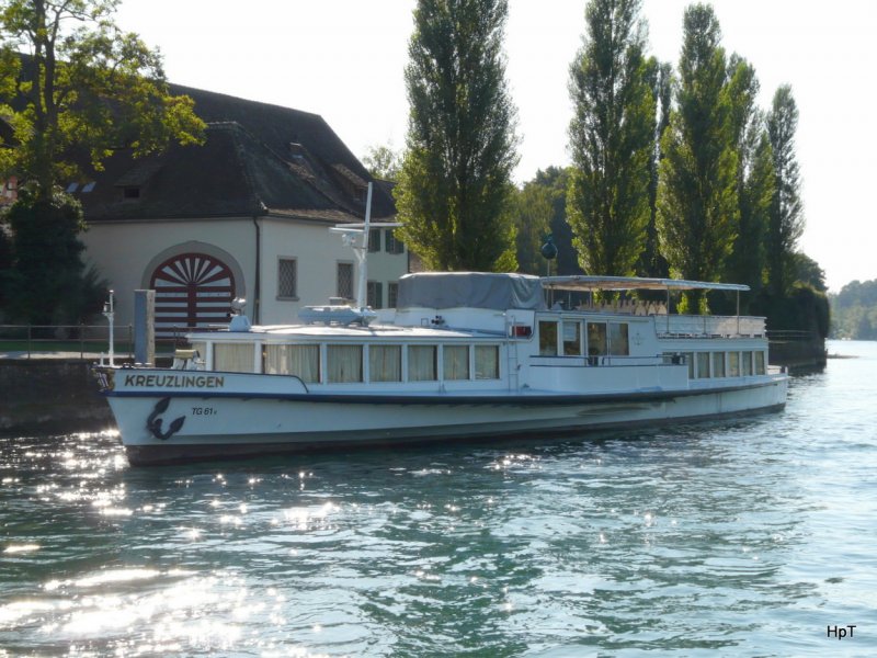 Untersee und Rhein - MS KREUZLINGEN auf dem Rhein am 31.08.2009