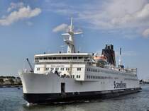 F�hre  Prins Joachim  Rostock - Gedser Lg. 153m - Br.23m - 977 Passagiere 