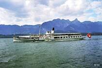 Raddampfer  Bl�mlisalp  (3. September 1995)