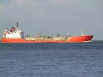 Happy-Eagle:(IMO-9040170;L=99;B=15mtr) fhrt bei Cuxhaven Elbaufwrts;090830 