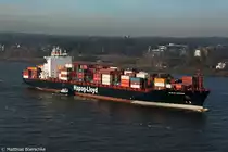 Die Dublin Express am Rsch-Park in Hamburg Finkenwerder am 02.12.09.