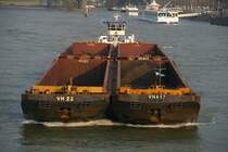 M/S  Rhenus Schub I  auf den Weg nach Rotterdam; 31.03.2007 