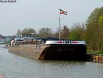 Name: Biber
ex. Name: Ferdinand, Piqueur
Eigner: R. Schlenther
gemeldet in: Hrstel
Nationalitt: Deutsch
Europanummer: 04021190

Lnge: 80,00 m
Breite: 9,00 m
Tiefgang: 2,62 m
Tonnage: 1341 t

Maschinenleistung: 600 PS
Maschinen-Hersteller: MWM , D 484 6U

Baujahr: 1967
Erbaut in: Deutschland
Bauwerft: Arminiuswerft Bodenwerder