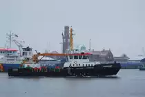 Die Vogelsand IMO-Nummer:9218820 Flagge:Deutschland L�nge:34.0m Breite:9.0m Baujahr:2001 Bauwerft:Fassmer,Berne Deutschland aufgenommen im Hafen von Cuxhaven am 08.12.10 