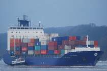 Die A La Marine IMO-Nummer:9386524 Flagge:Hong Kong L�nge:171.0m Breite:26.0m Baujahr:2009 Bauwerft:Peene Werft,Wolgast Deutschland passiert nach Hamburg einlaufend den R�schpark in Finkenwerder am 03.01.11