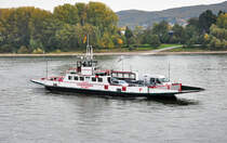 Rheinf�hre Siebengebirge bei Bad Honnef - 26.10.2010