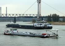 Am Niederrhein bei Wesel mit MS United und TMS Sjor-B: Oktober 2007