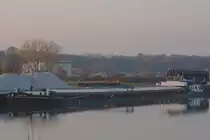 Oktober 2010: Hildesheim Hafen. MS Lorena