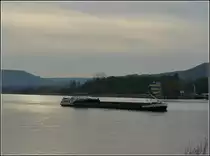 Am 18.03.2010 fotografierte ich das Frachtschiff AGAMEMNON in der N�he des Trierer Yachthafens auf der Mosel.