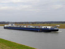 TMS BEA, Duisburg (04808060); L:84,6  B:9,5  Tg:3,2  T:1675 auf dem Elbe-Seitenkanal in Richtung Scharnebeck; Artlenburg, 16.01.2011
