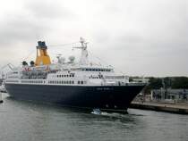 MS  SAGA PEARL II  im August 2010 in Warnem�nde