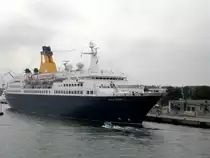 MS  SAGA PEARL II  im August 2010 in Warnem�nde