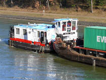 Stromschubschiff SCH 2415, Binnenreederei Berlin (5603810) auf dem Elbe-Seitenkanal bei Lneburg in Richtung Edesbttel; 28.01.2011
