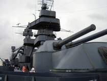 USS Texas (BB65), 35,6 cm Geschtzturm (14.03.2007)