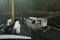 Das schwimmende Postamt von Kildonan im Barkley Sound