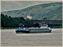 Tankschiff  AVISO II  aufgenommen auf dem Rhein bei Koblenz am 23.06.2011.