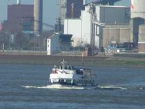Ausflugsdampfer die Weser aufw�rts, Bremen 11.03.07