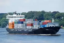 Die Ceres IMO-Nummer:9429211 Flagge:Antigua und Barbuda L�nge:141.0m Breite:24.0m Baujahr:2010 Bauwerft:Mawei Shipbuilding,Mawei China am 10.07.11 nach Hamburg einlaufend aufgenommen am R�schpark Finkenwerder.