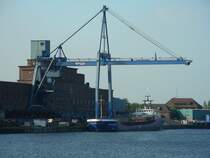 die Nase etwas tiefer
RMS Beeck im Bremer Industriehafen