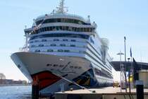 AIDA diva am Passagierkai Warnem�nde