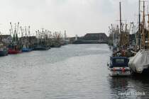 Fischereihafen in B�sum (Nordsee)am 30.09.2006.