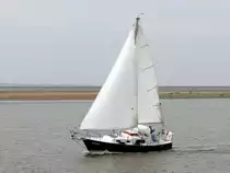 die Aphrodite am 15.08.2013 vor Bremerhaven.