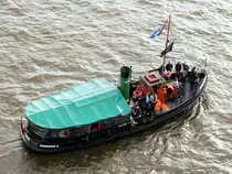 Die Tiger am 12.05.2013 auf der Elbe bei Hamburg.