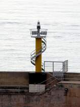 Molenfeuer im Hafen von Palma de Mallorca am 21.10.2013.