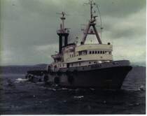 RAGA 1 Hochseeschlepper der Reederei Raga /Zim Line 