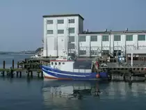 Fischkutter im Sassnitzer Hafen am 28.März 2014.