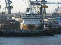 Norwegian Star zur Verl�ngerung um 30m bei Blohm+Voss
24.11.2007 