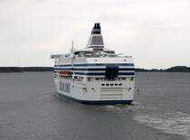 MV SILJA SYMPHONY verlassend Helsinki (Mai 2014)