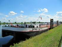 TMS Dettmer Tank 51 (04014550 , 85 x 9) am 24.05.2014 in Tangermünde an der Elbe.