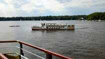 Ausflugsschiff auf den Tegeler See, Sommer 2007