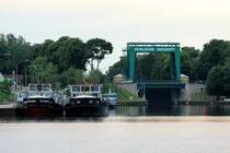 Eisbrecher Fürstenberg und Bär lagen am 24.05.2014 am Bauhof b. Niegripp. Dies ist eine Aussenstelle vom WSA Magdeburg.