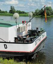 Heck vom TMS Dettmer Tank 51 (04014550) am 24.05.2014. Interessant zu sehen was auf so engem Raum alles  untergebracht  ist.