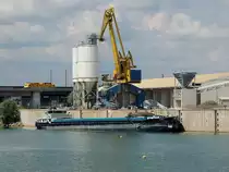 TIAMO(02317735; L=86; B=9,5m; 1794to; 1379PS; Bj.1973)zu Gast im Ennshafen; 140715